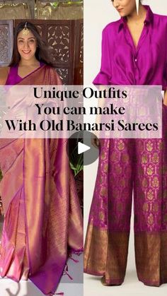 Saree Se Bani Dresses, Banarsi Dress Designs, Banarsi Saree Look, Dupatta Style, Banaras Sarees, Banarsi Saree, Stitching Dresses, Indian Wedding Wear, Designer Party Wear Dresses