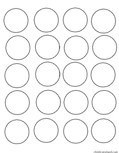 the circle pattern is shown in black and white