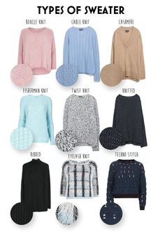 Types Of Sweaters, Clothing Guide, Pullover Mode