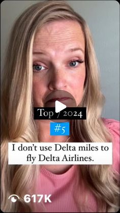 Family travel • Points and Miles | Kristin on Instagram: "2024 Top Reels: #5

When it comes to using Delta miles, it might seem logical to book Delta flights directly through Delta. But here’s the trick that’s saving my audience tons of points: book the same Delta flights through their partner airlines instead!

👋 Hi! I’m Kristin, a former travel agent and airline employee turned mom/points aficionado 🤓. I’m here to help you travel more often for less money using points and miles.

Here’s how it works:

Delta is part of the SkyTeam alliance, which includes partners like Air France and KLM. These partners often offer the exact same Delta flights for fewer miles.

✨ Example:
A Delta flight that costs 50,000 Delta SkyMiles might only cost 35,000 miles through Air France’s Flying Blue progra