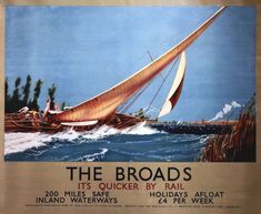 an old poster advertising the broad river races