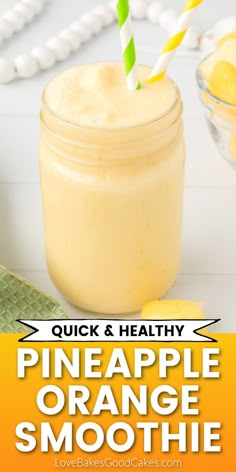 Pineapple Orange Smoothie Orange Pineapple Smoothie Recipes, Orange And Pineapple Smoothie, Fruit Smoothie Recipes Healthy Easy, Mandarin Orange Smoothie Recipe, Smoothies With Orange Juice, Ensure Smoothie Recipes, Morning Smoothie Recipes Healthy, Smoothie With Orange Juice, Orange Cream Smoothie