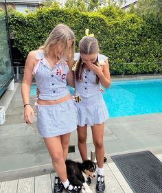 ig: hollycookkk #grad #year12 #muckupday #aussie #highschool #classof2023 #graduation #leavers #muckupdaydress Cut Up School Uniform Ideas, Muck Up Day School Uniform Ideas, Muck Up Day Uniform, Year 12 Muck Up Day Uniform, Schoolies Uniform Ideas, Schoolies Outfits Uniform, Year 12 Muck Up Day Ideas, Country Club Theme Outfit, Muck Up Day Costumes