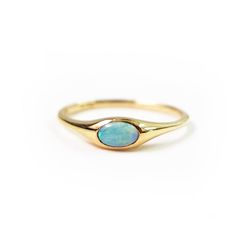 Opal Ring — N+A - Handmade Fine Jewelry in NYC Handmade Fine Jewelry, Lovely Ring, Opal Ring, Opal Rings, Vintage Rings, Jewelry Inspiration, Gemstone Rings, 18k Gold, Opal