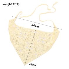 アイコングラフィックグリッドで編まれたかぎ針編みのバンダナ。紐結び付き。

- 綿100
- 手洗い
？ギフト用の箱？
花、葉、植物で構成されています。ギフトボックスの素材はすべて自然から来ており、自然に戻ります。当社のジュエリーにぴったり合う完璧な選択です。
寸法: 105 x 105 x 35 mm
S詳細:?かぎ針編みバンダナ Crochet Lace Bandana, Lace Bandana, Return To Nature, Black Bandana, Crochet Bandana, Reindeer Headband, Cocktail Attire, Swimming Outfit, Rhinestone Dress