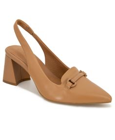 in stock Camel Pumps, Block Heel Slingback, Comfortable Pumps, Snake Leather, Shop Till You Drop, Slingback Pump, Fashion Killa, Strap Heels, Kenneth Cole