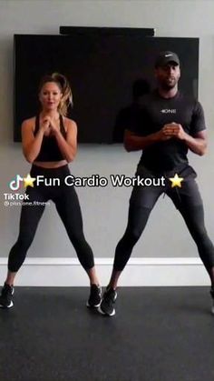 Fun cardio Easy At Home Cardio Workouts, Cardio Agility Workout, Living Room Cardio, Building Cardio Endurance, Cardio Work Out At Home, Alternative Cardio Workouts, No Machine Cardio, Fun Cardio Ideas, Bodyweight Cardio Exercises