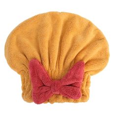 Color: Yellow Hair Towel Wrap, Hair Turban, Towel Wrap, Velvet Hair, Hair Towel, Shower Cap, Microfiber Towel, Cap Hair, Robin Hood