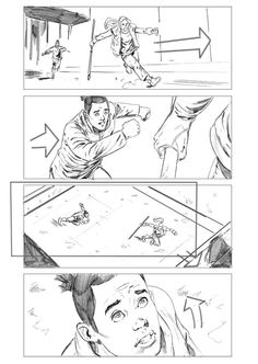 the storyboard shows an image of two people playing ping pong with each other