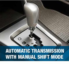 automatic transmission with manual shift mode