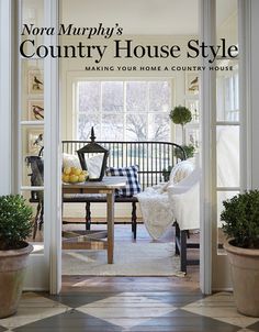 the front cover of a country house style magazine