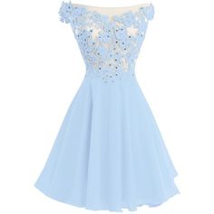 VP Women s Lace Short Prom Gown Homecoming Party Dress with Straps ($80) ❤ liked on Polyvore featuring dresses, blue lace cocktail dress, blue dress, lace prom dresses, homecoming dresses and blue cocktail dress Dresses Poofy, Light Blue Homecoming Dresses, Sweetheart Homecoming Dress, Dresses Silver, Short Graduation Dresses, Cheap Party Dresses, Blue Homecoming Dresses, Homecoming Party, Dress Graduation