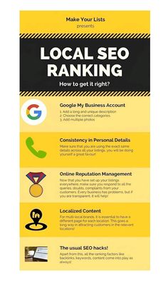 the ultimate guide to rank your website in google's local search engine info sheet