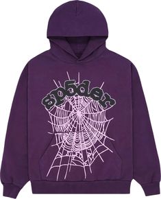 Man Spider, Embellished Denim Jacket, Purple Hoodie, Embellished Denim, Nike Shox, Street Culture, Air Jordan 3, Style Streetwear