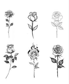 Rose Stem Tattoo, Finger Rose Tattoo, Him And Her Tattoos, Bali Tattoo, Rose Drawing Tattoo, Rose Hand Tattoo