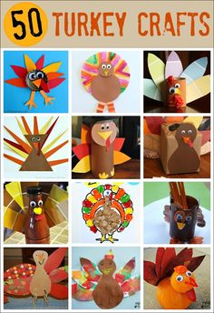 turkey crafts for kids to make