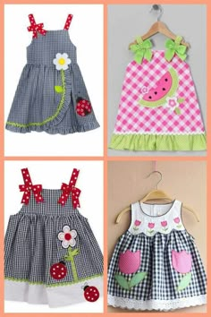 Frocks Pattern, Doll Embroidery, Girls Dresses Sewing, Sewing Baby Clothes, Girls Dress Sewing Patterns, Kids Dress Patterns