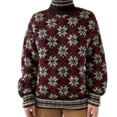 Vintage J. Crew Mens Hand Knit Wool Snowflake Christmas Turtleneck Sweater Sz M Size M Color: brown & red Material: 100% wool Turtleneck  Excellent vintage condition  Collar to hem: 28"  Pit to pit: 21"  Sleeve: 25"  Modeled on a medium/size 6/ 5 foot 7/ 140lbs/ 34 C/ 28" inch waist Wool Snowflake, Red Christmas Sweater, Vintage J Crew, J Crew Mens, Pullover Sweater Men, Jcrew Sweater, Snowflake Christmas, Wool Turtleneck, Turtleneck Sweater