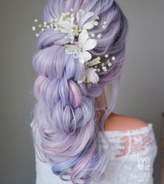 Norse Wedding, Oc Creation, Hair Study, Dance Hair, Hair Dyes, Hair Color Crazy, Cosplay Hair, Goddess Hairstyles, Veil Hairstyles