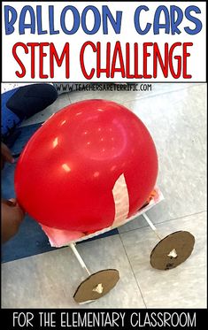 STEM Challenge Build a Balloon Car for a hands-on activity for Newton's Third Law of Motion! Elementary Sensory Activities, Stem Projects For 3rd Grade, Storm Drain Stem Challenge, Stem Balloon Car, Coffee Filter Stem Activity, Water Play Activities For School Age, Kids Stem Crafts, Art Activities For Elementary Students, Stem For Prek