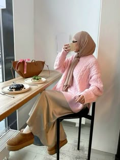 Fall hijabi outfit Follow for more modest outfit inspo!!💕 wallpaper pink, Muslim motivation, abaya girl, Muslimah,abaya fashion, pink abaya, pink outfit, Modest fashion outfits,modest wedding dress,modest summer outfits, modest girly outfits, abaya designs, abaya Dubai, abaya outfit ideas, abaya casual outfit, elegant abaya, black abaya, abaya outfit aesthetic, abaya outfit hijab, hijabi outfit, abaya fashion,Muslim outfits casual, hijabi outfit inspo,hijab fashion, hijabi style, hijabi outfits,muslimah fashion outfits Things I want, my vibe, Outfit Ideas Abaya, Abaya Outfit Ideas, Aesthetic Abaya, Muslimah Abaya, Abaya Casual, Outfit Abaya, Muslim Motivation, Pink Abaya, Abaya Girl