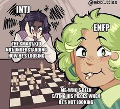 Art by mbti_tties Enfp Problems, Infp Personality Type, Enfp T