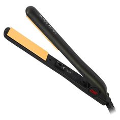 CHI Original Ceramic Hair Straightener Flat Iron | 1 Inch Ceramic Floating Plates | Quick Heat Up | Analog On/Off Switch | Black Ceramic Hair Straightener, Ceramic Flat Iron, Hair Straighteners Flat Irons, Flat Irons, Hair Straightening Iron, Straighten Iron, Frizz Free Hair, Medium Short Hair, Ceramic Hair