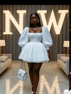 White Gowns Elegant, Dinner Dresses Classy Elegant, White Gowns Elegant Classy, White Wedding Guest Outfit, Wedding Guest Outfit Classy, Dinner Dresses Classy Elegant Short, Dinner Dress Classy Elegant, Causal Chic Outfits, Dresses Classy Elegant