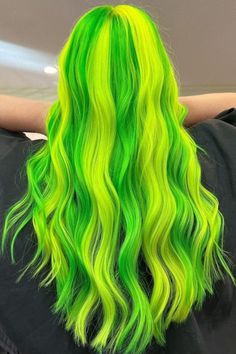 Bright Green Hair, Green Hair Color Ideas