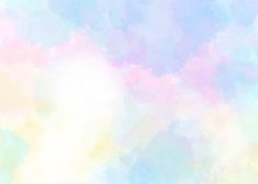 the sky is filled with clouds in pastel colors