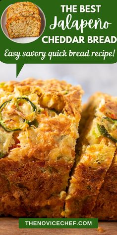 the best jalapeno cheddar bread easy savory quick bread recipe