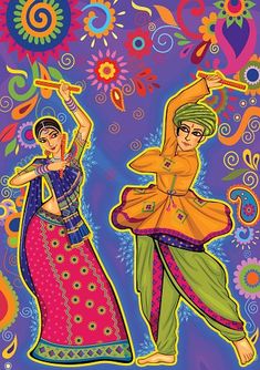 Heritage Drawing, Dandiya Night, Rajasthani Art, Contemporary Folk Art, Bike Drawing, Indian Colours, Egyptian Beauty