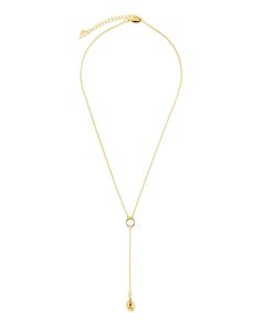 This glam lariat necklace is sure to be the perfect finishing touch to any outfit! Available in silver and gold tones, this necklace features a bold textured charm at the end of a dainty chain. Adjustable for a perfect fit. Materials: 14K gold or rhodium plated brass Features: Measures 16" with 2" extender, 2" drop, 0.5" pendant, 0.3" O ring, 1mm chain, Lead & Nickel free, lobster clasp Dainty Charm Necklace, Long Gold Necklace, Lariat Necklace Silver, Molten Metal, Gold Lariat Necklace, Figaro Chain Necklace, Preppy Clothes, Pearl Chain Necklace, 2024 Style