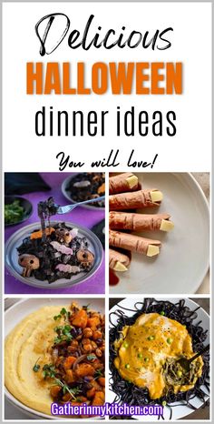 halloween dinner ideas that are delicious and easy to make