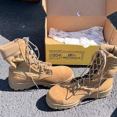 These Are New And Will Fit Woman Size 7 1/2-8 Made For Hot Weather With Steel Toe. Blue Ugg Boots, Ariat Western Boots, Belleville Boots, Ll Bean Boots, Black Lace Up Boots, Fit Woman, Leather Chukka Boots, Engineer Boots, Waterproof Snow Boots