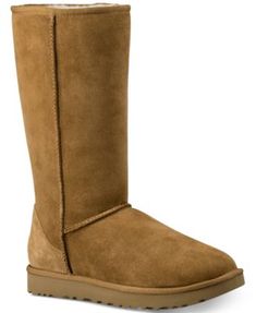 UGG® Classic II Genuine Shearling Lined Tall Boot White Mountain Boots, Womens White Boots, Tall Uggs, Chestnut Boots, Ugg Boots Tall, Ugg Classic Tall, Black Winter Boots, Tall Riding Boots, Shearling Boots