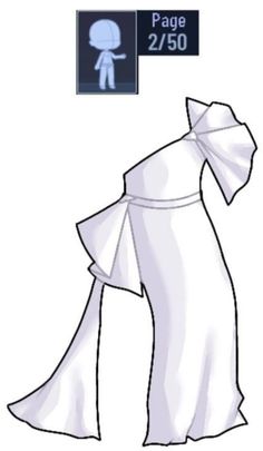 an image of a white dress with ruffles on it