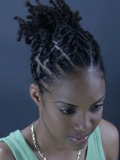 . Short Dread Styles, Short Dreadlocks Styles, Dreads Styles For Women, Beautiful Dreadlocks, Dreads Styles, Natural Hair Twists, Hair Twist Styles