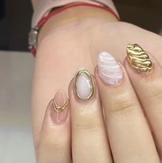 Princess Nails Aesthetic, Nails Con Relieve, Bella Nails, Neon Acrylic Nails, Wow Nails, Gelish Nails