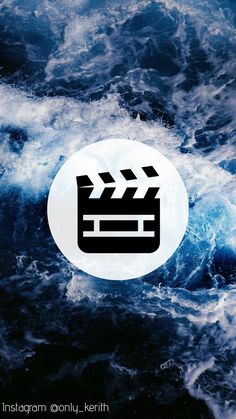 an image of a movie logo on the water