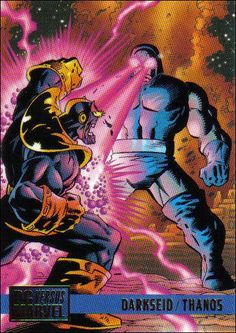 Darkseid vs Thanos ('95) Warlock Marvel, Superhero Images, Adam Warlock, Valiant Comics, Thanos Marvel, Comic Villains, Marvel Comics Superheroes