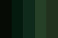 the dark green color is very intense