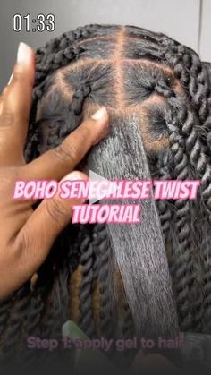 ✓ TIKTOK busheessencebeauty TUTORIAL Boho Senegalese Twist ???????? prom hairstyles medium length up dos, up dos for prom videos, up dos for prom blonde, updos for medium length hair Boho Senegalese Twist, Twist Braid Tutorial, Hair Braid Patterns, Hair Up, Senegalese Twist Hairstyles, Bob Haircut Ideas, Braiding Your Own Hair, Quick Natural Hair Styles