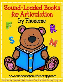 sound - loaded books for articulation by phoneme