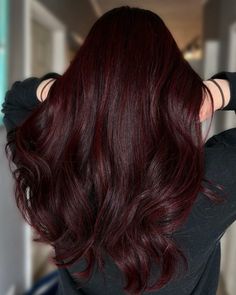 Mulberry Red Hair, Dimensional Burgundy Red Hair, Garnet Red Hair Color, Intense Dark Red Hair, Hair Color Quotes, Wine Red Hair Color, Burgundy Red Hair, Dark Burgundy Hair, Hair Color For Morena