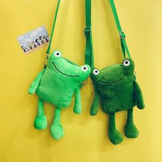 Super Cute Small Frog Bag – Plushie Depot Frog Bag, Wallet Storage, Kawaii Bags, Frog Gifts, Plush Bags, Beg Tangan, Cute Frogs, Cute Plush, Shoulder Messenger Bag