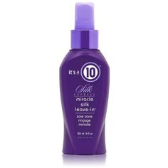 It’s a 10 Silk Express Miracle Silk Leave-In The world’s favorite leave-in just keeps getting better. Now, it’s a 10 Haircare’s signature leave-in is available with the power and performance of silk protein. Spray on and comb through wet or dry hair for noticeably improved shine and smoothness. Tangles slide out effortlessly, while additional conditioners help reinforce strands from root to tip. Our Silk Leave in fortifies the hair while adding shine and helping to protect against environmental Mulberry Leaf, Silky Smooth Hair, Botanical Oils, Getting Better, Leave In Conditioner, Palm Oil, Smooth Hair, Leave In, S Signature