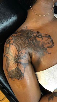 Women's Shoulder Tattoo, Alas Tattoo, Girl Neck Tattoos