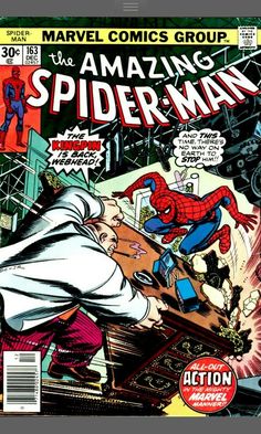 the amazing spider - man comic book cover