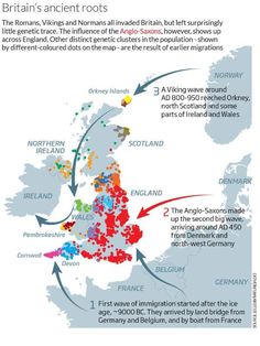 a map with different locations in the united states and england, ireland, scotland, germany